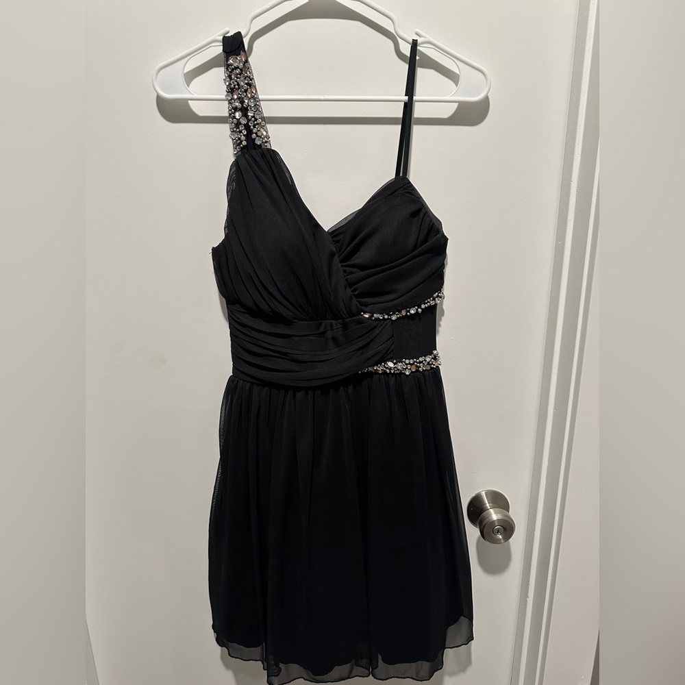 Black Deb Junior Size 9 Homecoming Dress